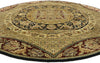 10 x 10 Vintage Indian Round Area Rug 77467