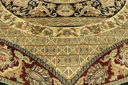 10 x 10 Vintage Indian Round Area Rug 77467