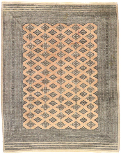 10 x 12 Vintage Pakistani Bokhara Rug 77468