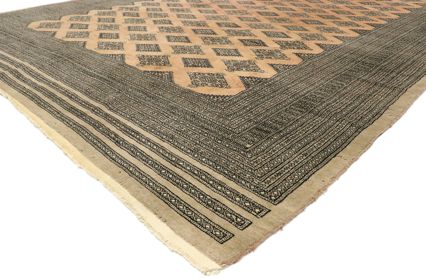 10 x 12 Vintage Pakistani Bokhara Rug 77468