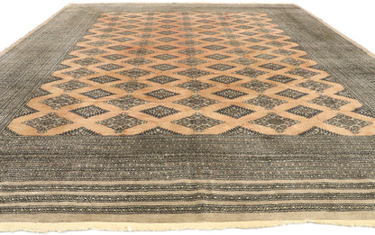 10 x 12 Vintage Pakistani Bokhara Rug 77468