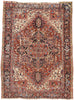 8 x 11 Antique Persian Heriz Rug 77469