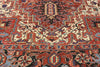 8 x 11 Antique Persian Heriz Rug 77469
