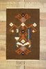 1 x 2 Vintage Russian Folk Art Kilim Rug 77472