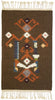 1 x 2 Vintage Russian Folk Art Kilim Rug 77472
