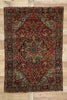 3 x 5 Antique Persian Farahan Rug 77474