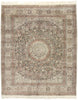 9 x 10 Vintage Turkish Silk Hereke Rug 77475