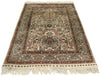 3 x 4 Vintage Turkish Silk Hereke Prayer Rug 77476