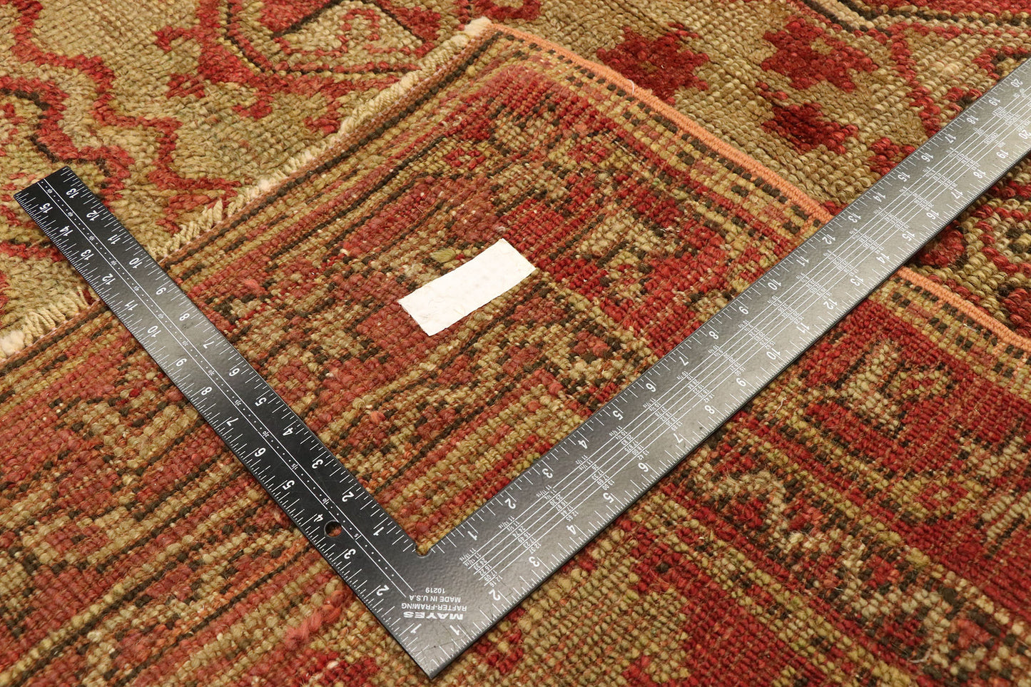 14 x 16 Antique Turkish Oushak Rug 77477