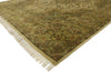8 x 10 Vintage Indian Botanical Rug 77479