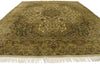 8 x 10 Vintage Indian Botanical Rug 77479
