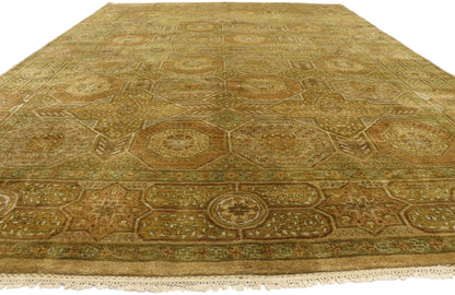 10 x 14 Vintage Indian Rug 77573