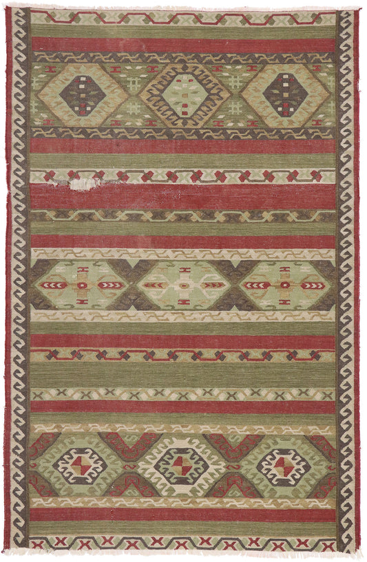 5 x 8 Vintage Persian Kilim Rug 77482