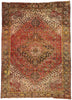 9 x 13 Antique Persian Heriz Rug 77483