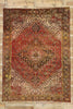 9 x 13 Antique Persian Heriz Rug 77483