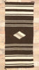 2 x 5 Vintage Navajo Saddle Blanket Rug 77484
