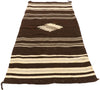 2 x 5 Vintage Navajo Saddle Blanket Rug 77484