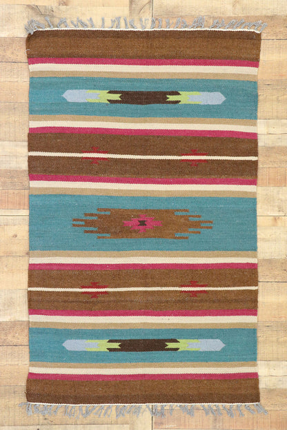 3 x 5 Vintage American Kilim Rug 77485
