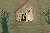 2 x 3 Vintage American Hooked Rug 77486