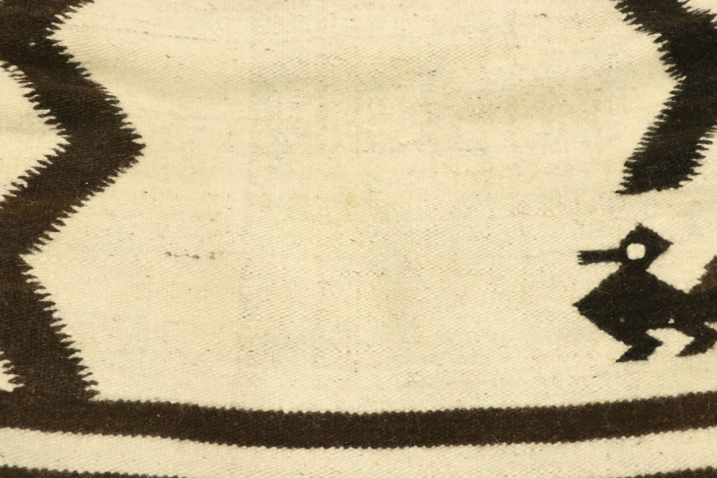 2 x 4 Vintage Mexican Zapotec Rug 77487