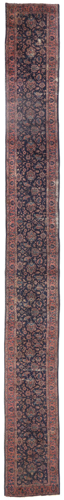 3 x 23 Antique Indian Agra Runner 77494