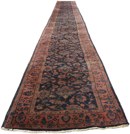 3 x 23 Antique Indian Agra Runner 77494