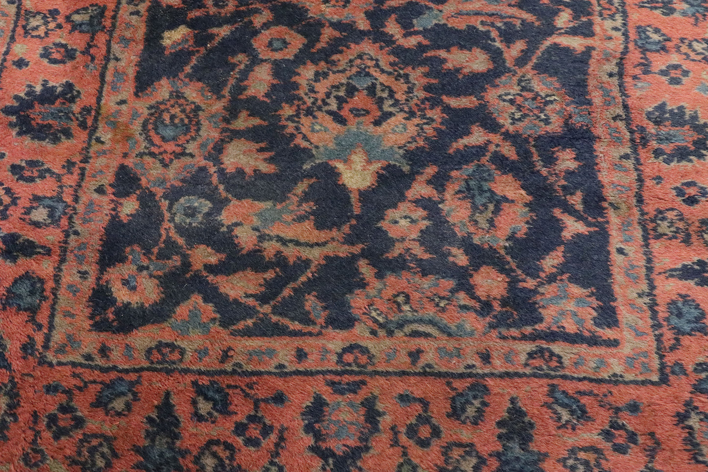 3 x 23 Antique Indian Agra Runner 77494