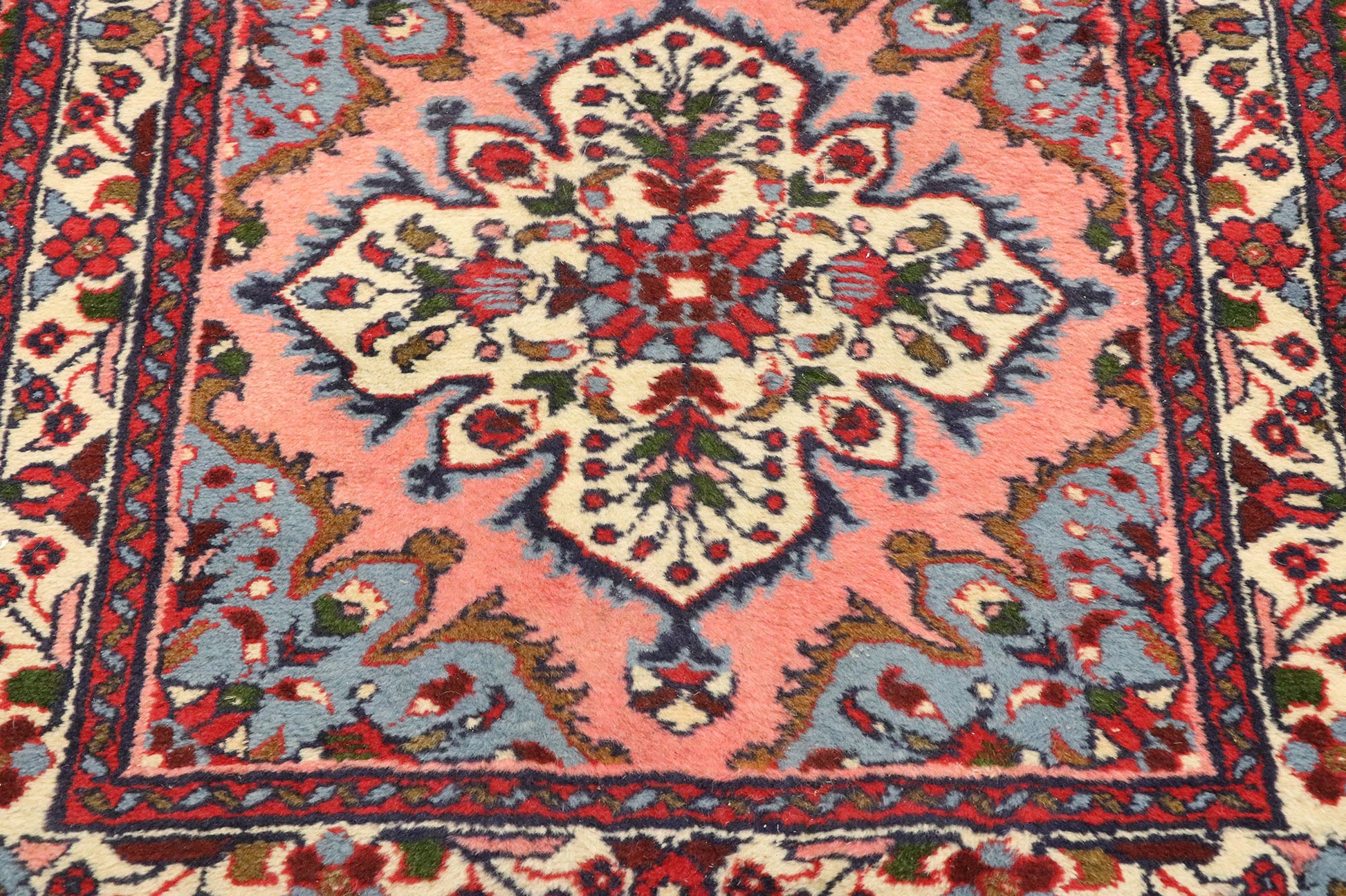 2 x 23 Antique Persian Hamadan Runner 77496