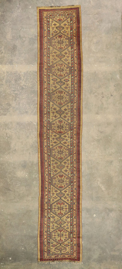 4 x 20 Antique Persian Malayer Runner 77497