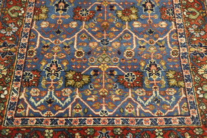 3 x 23 Antique Persian Tabriz Runner 77498