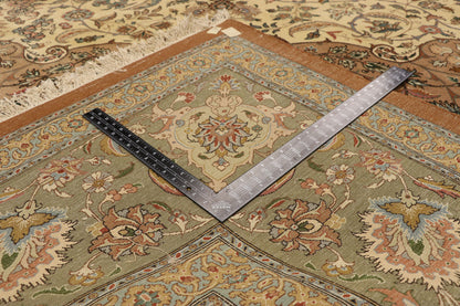 13 x 20 Vintage Persian Tabriz Rug 77499