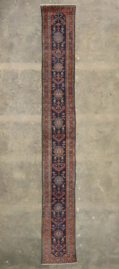 3 x 20 Antique Persian Malayer Runner 77500