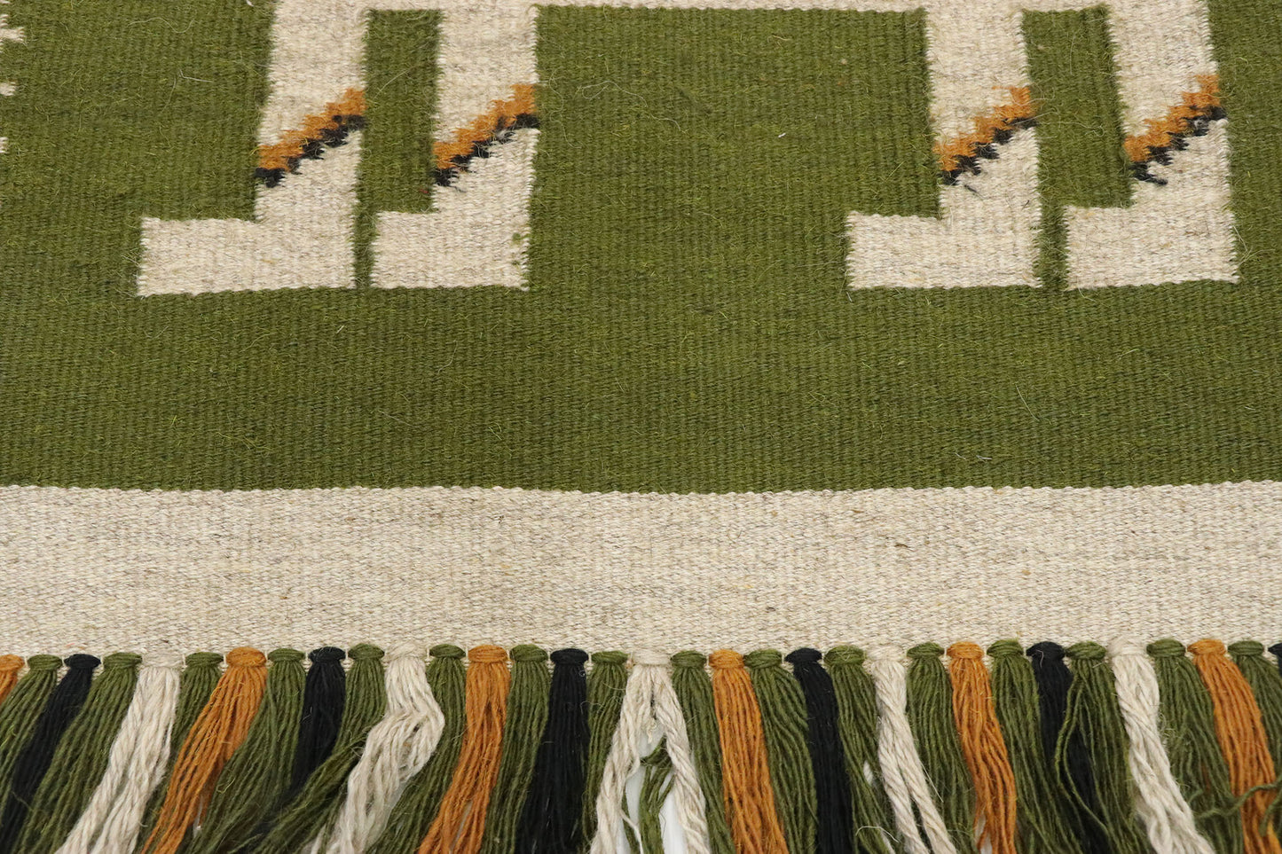 2 x 2 Vintage Russian Folk Art Kilim Rug 77503