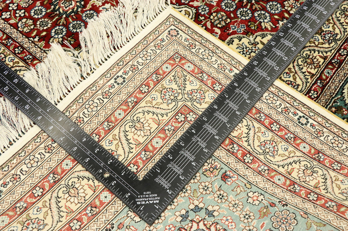 8 x 10 Vintage Turkish Silk Hereke Rug 77506