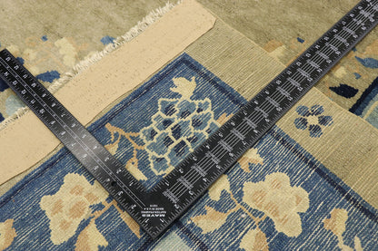 9 x 12 Distressed Antique Chinese Rug 77510