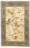 5 x 7 Vintage Persian Qum Hunting Rug 77512
