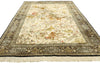 5 x 7 Vintage Persian Qum Hunting Rug 77512
