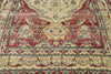 4 x 6 Distressed Antique Persian Kerman Rug 77515