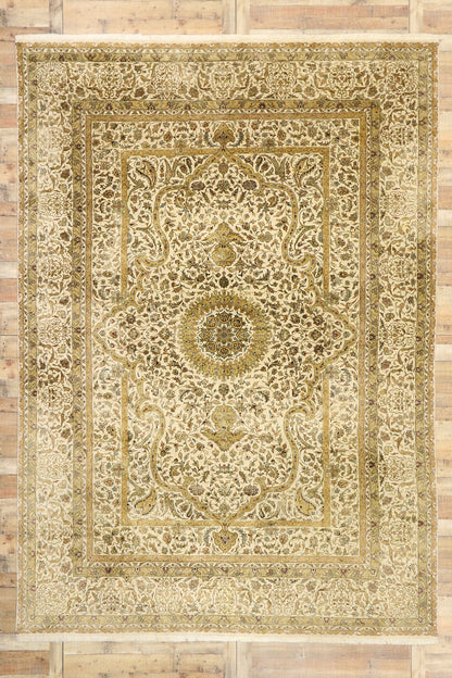 10 x 14 Vintage Indian Rug 77520