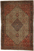 4 x 6 Antique Persian Farahan Rug 77530