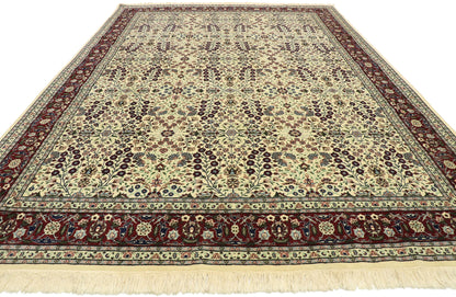 8 x 11 Vintage Turkish Harker Millefleur Rug 77534