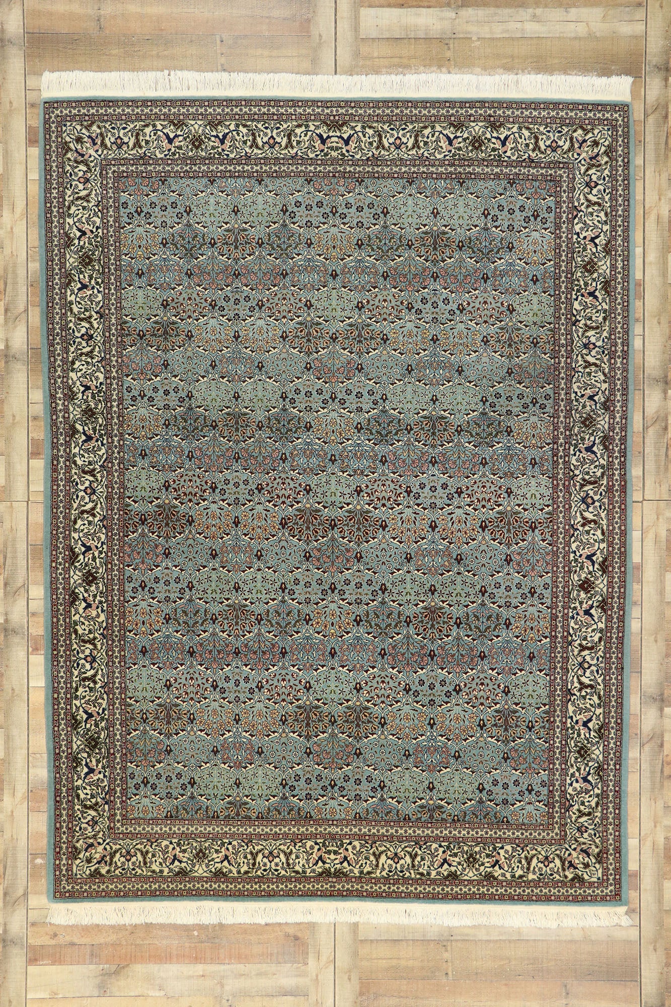 8 x 11 Vintage Turkish Harker Rug 77535
