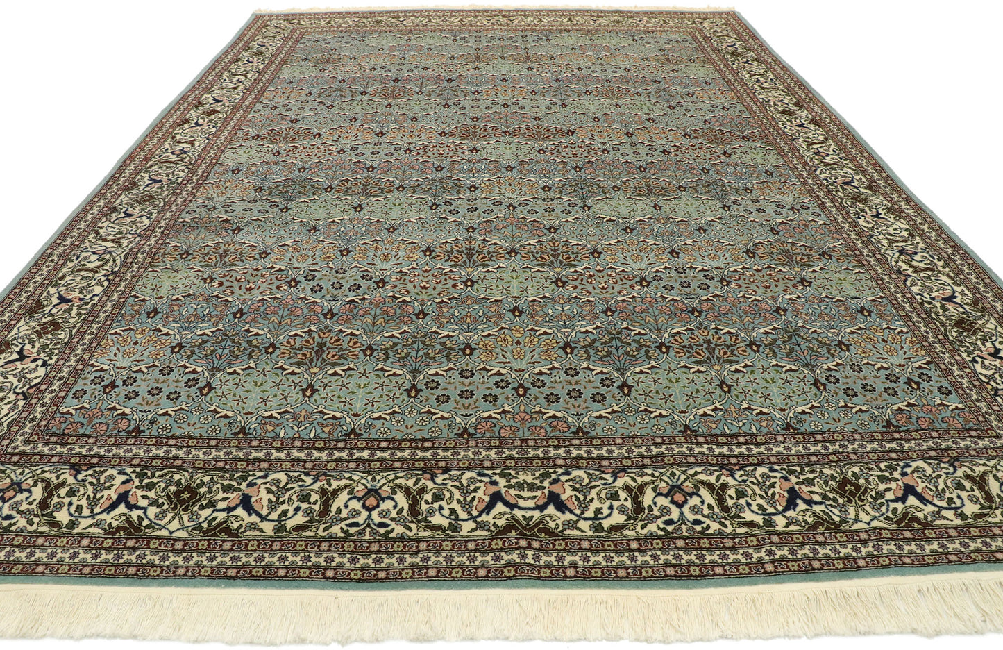 8 x 11 Vintage Turkish Harker Rug 77535