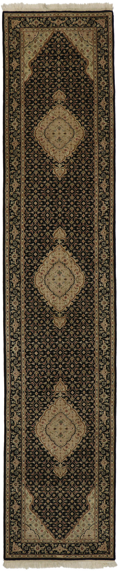 3 x 15 Vintage Persian Indian Runner 77545