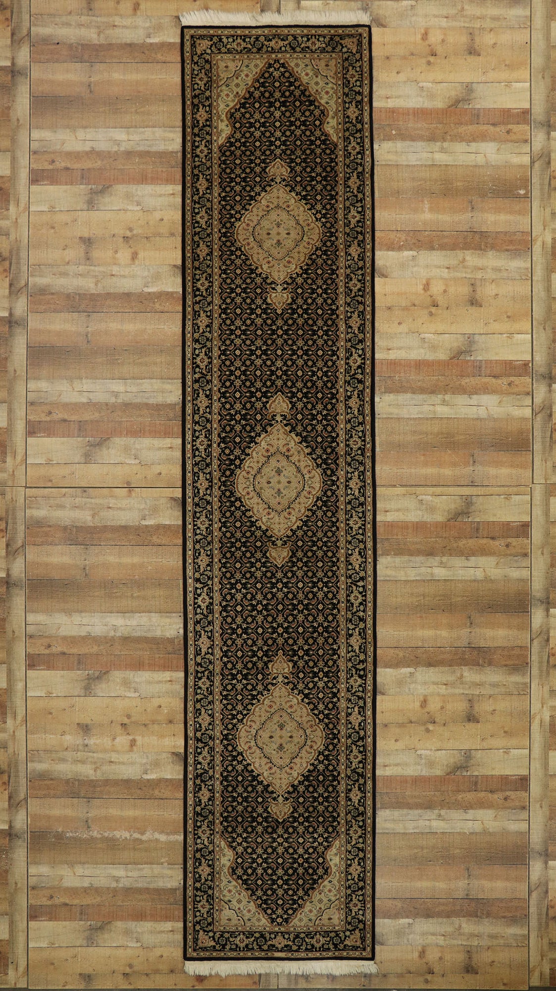3 x 15 Vintage Persian Indian Runner 77545