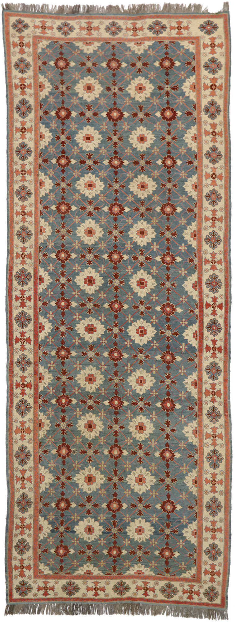 6 x 16 Antique Persian Soumak Rug 77546
