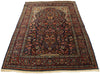 4 x 5 Antique Persian Kashan Vase Prayer Rug 77549
