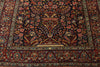 4 x 5 Antique Persian Kashan Vase Prayer Rug 77549