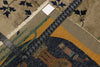 9 x 12 Antique Chinese Art Deco Pictorial Rug 77551