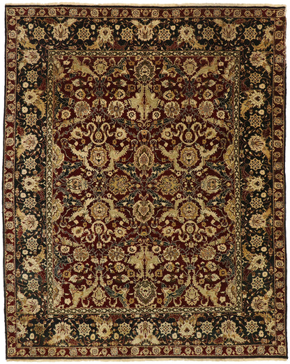 8 x 10 Traditional Vintage Indian Rug 77554